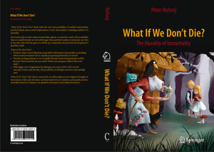 What if we don't die